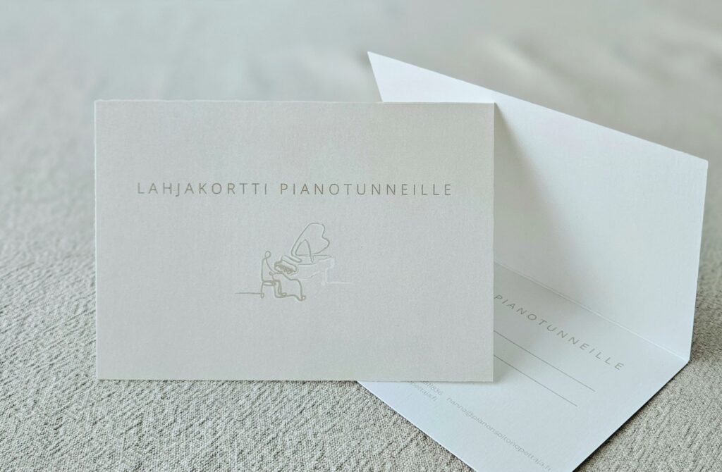lahjakortti pianotunnille jyväskylä